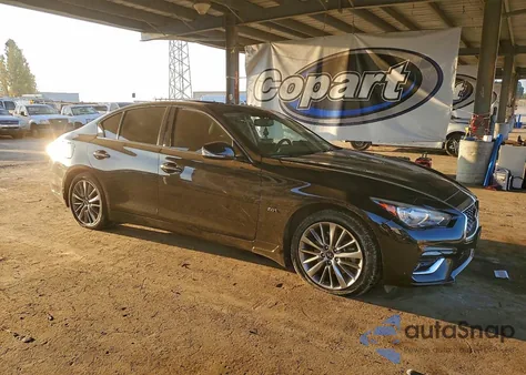 2018 Infiniti Q50 Pure from USA, damaged, VIN JN1CV7APXJM240205